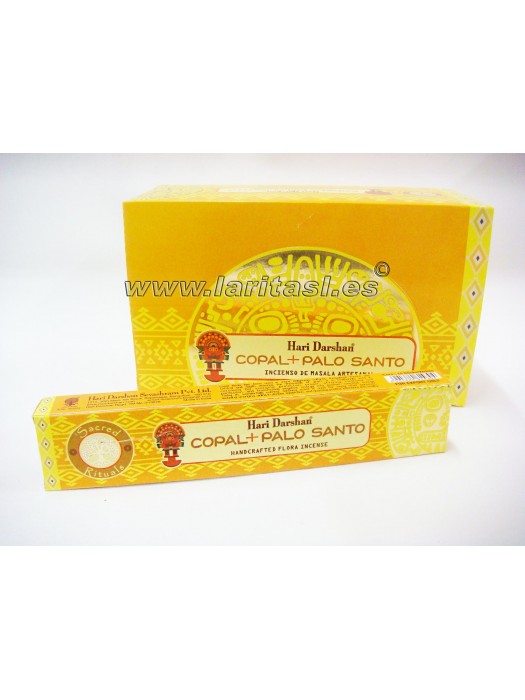 Hari Darshan Copal y Palo Santo 15stk (12x15stk)